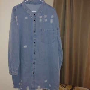 Shein Denim Dress/ Tunic Top